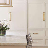AMEROCK Revitalize Appliance Pulls in Gilded Bronze 8" BP55348GB Mounted