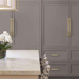 AMEROCK Revitalize Appliance Pulls in Golden Champagne 18" BP55350BBZ Mounted