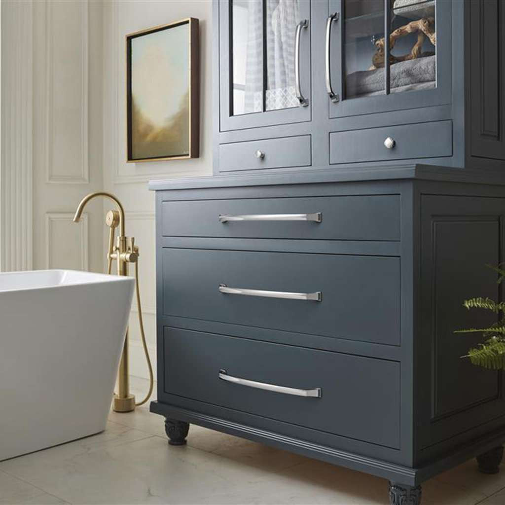 AMEROCK Revitalize Appliance Pulls in Polished Chrome 12" BP5534926 Mounted