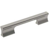 Main View of a Nickel 128mm Handle from Amerock's Status Collection BP36838G10