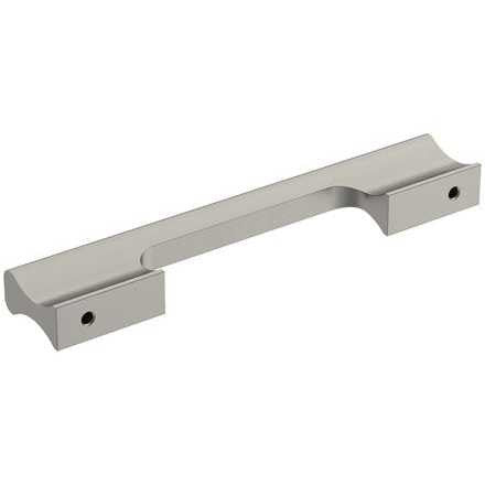 Back View of a Nickel 128mm Handle from Amerock's Status Collection BP36838G10