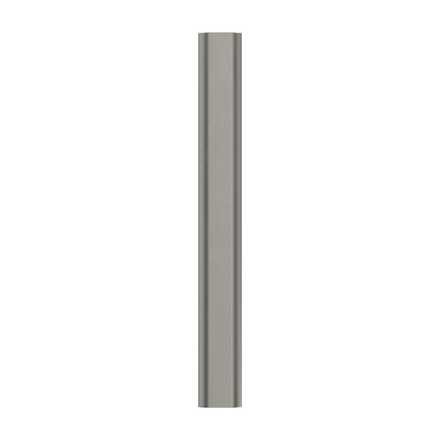 Front View of a Nickel 96mm Handle from Amerock's Status Collection BP36837G10