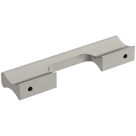 Back View of a Nickel 96mm Handle from Amerock's Status Collection BP36837G10