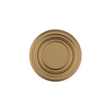 Amerock Ville 1-1/8" Diameter Cabinet Knob in Champagne Bronze BP36774CZ Front View