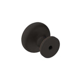 Amerock Ville 1-1/8" Diameter Cabinet Knob in Oil Rubbed Bronze BP36774ORB Back View