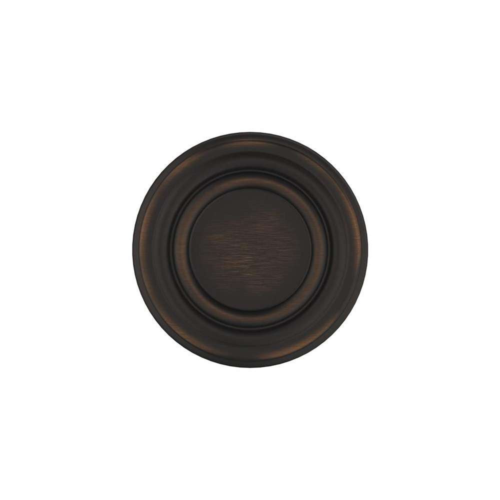 Amerock Ville 1-1/8" Diameter Cabinet Knob in Oil Rubbed Bronze BP36774ORB Front View