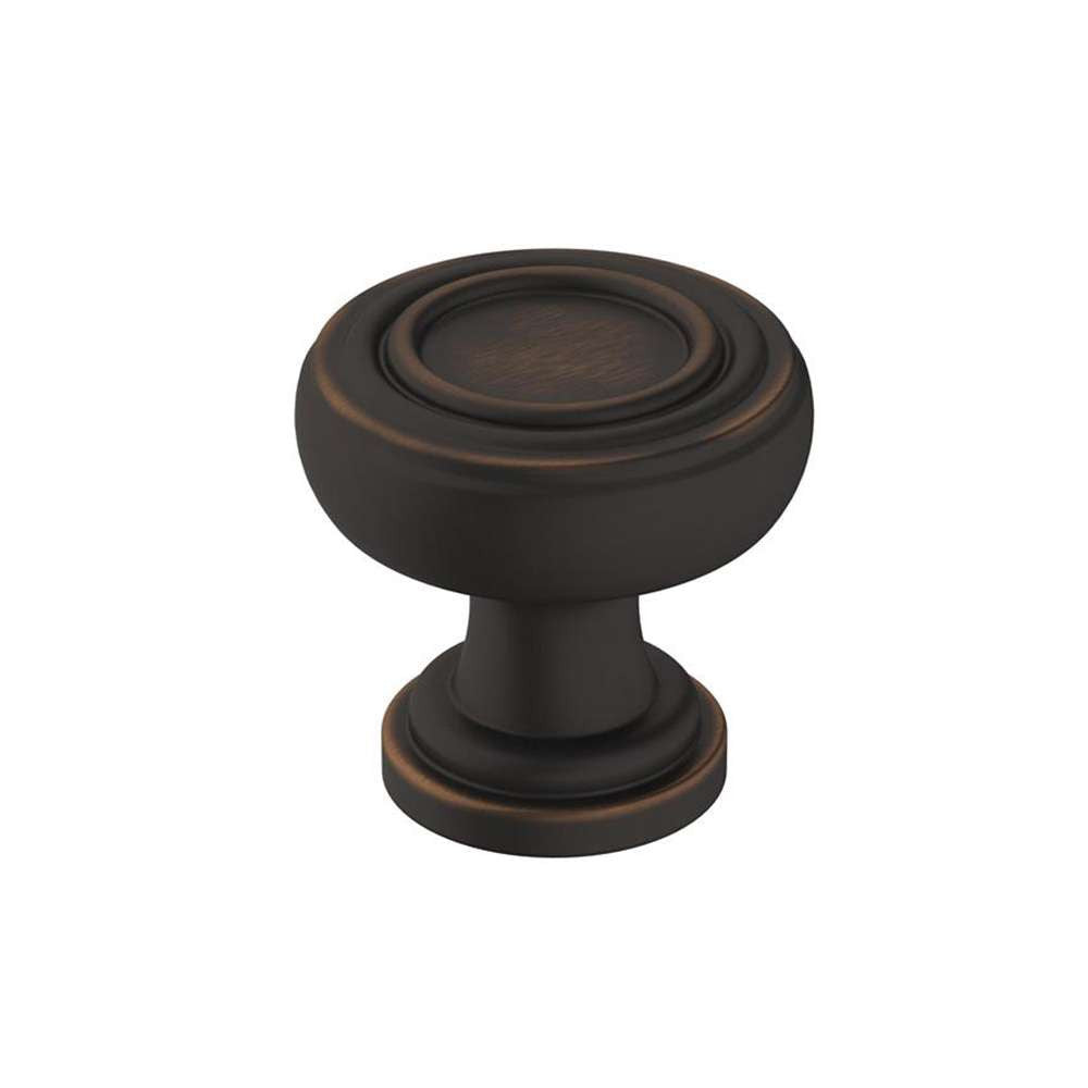 Amerock Ville 1-1/8" Diameter Cabinet Knob in Oil Rubbed Bronze BP36774ORB