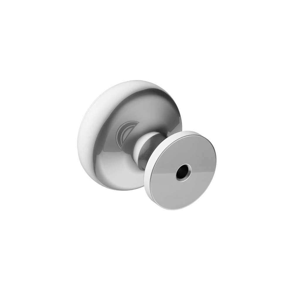 Amerock Ville 1-1/8" Diameter Cabinet Knob in Polished Chrome BP3677426 Back View