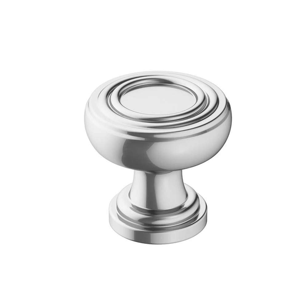 Amerock Ville 1-1/8" Diameter Cabinet Knob in Polished Chrome BP3677426