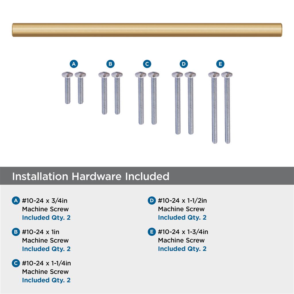AMEROCK Bar Pulls Appliance Pulls in Champagne Bronze (+3 Sizes)
