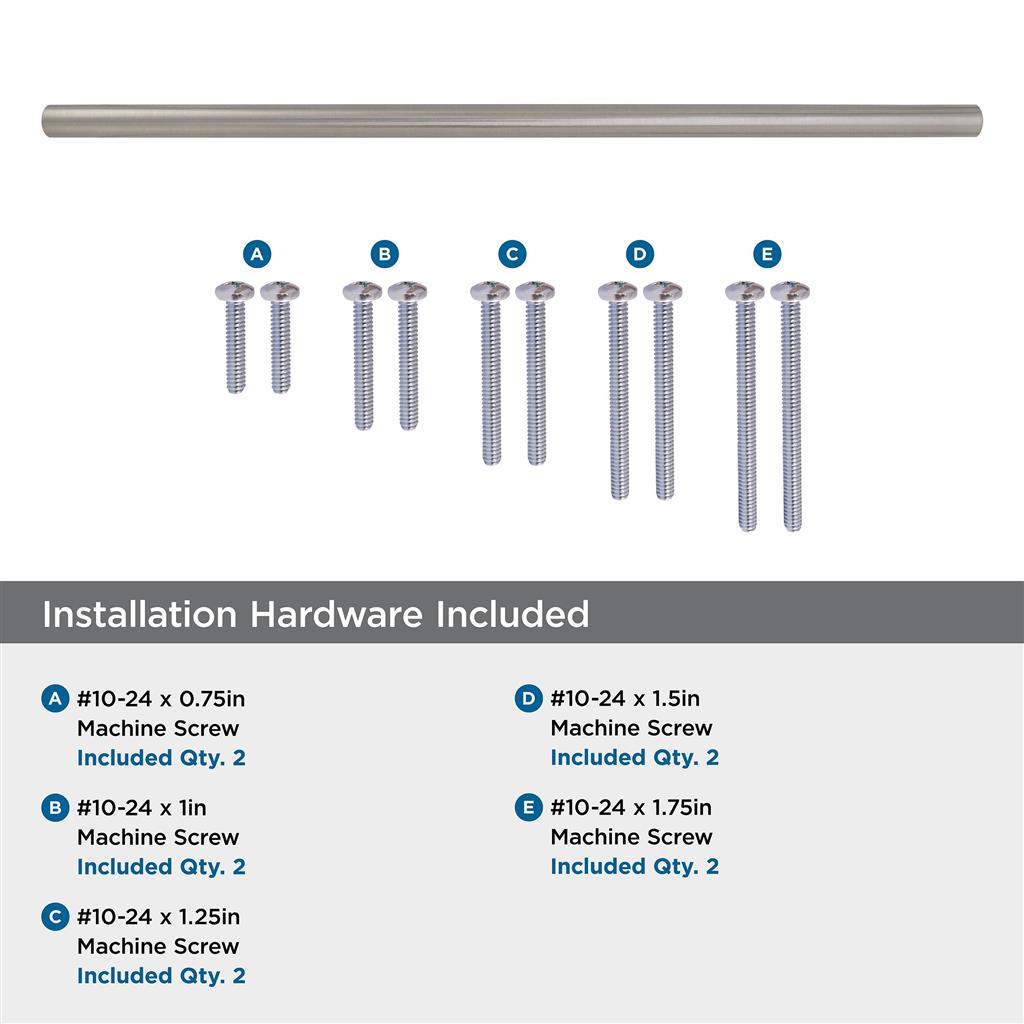 AMEROCK Bar Pulls Appliance Pulls in Stainless Steel (+3 Sizes)