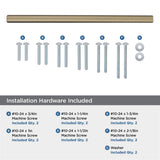 AMEROCK Bar Pulls Appliance Pulls in Golden Champagne (+3 Sizes)