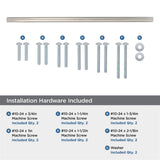 AMEROCK Bar Pulls Appliance Pulls in Polished Nickel (+3 Sizes)