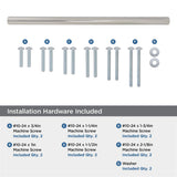 AMEROCK Bar Pulls Appliance Pulls in Polished Nickel (+3 Sizes)