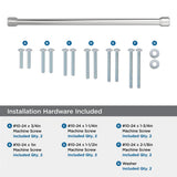 AMEROCK Faircrest Appliance Pulls in Polished Chrome (+2 Sizes)