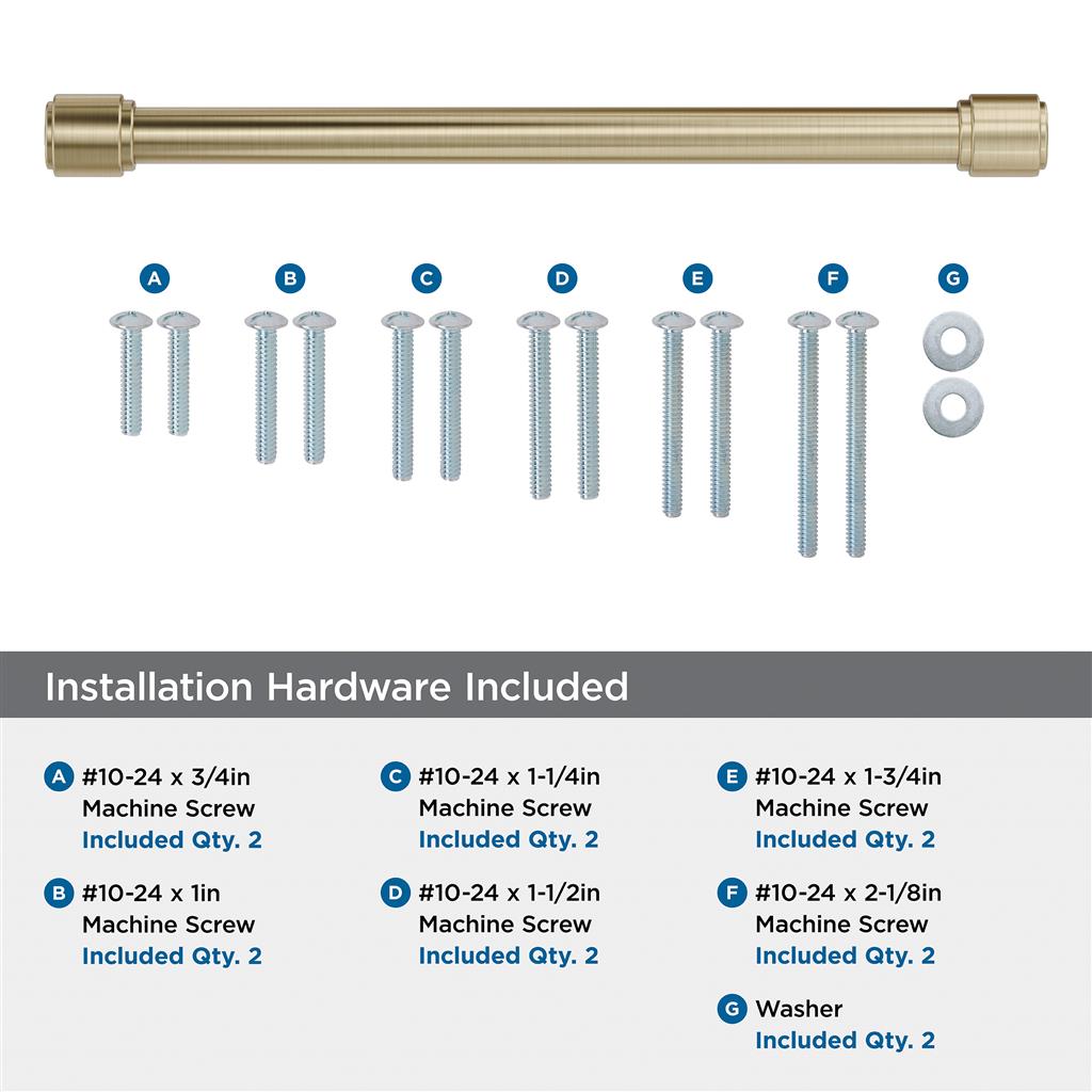 AMEROCK Faircrest Appliance Pulls in Golden Champagne (+2 Sizes)