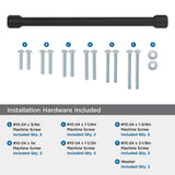 AMEROCK Faircrest Appliance Pulls in Matte Black (+2 Sizes)