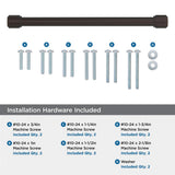 AMEROCK Faircrest Appliance Pulls in Oil Rubbed Bronze (+2 Sizes)