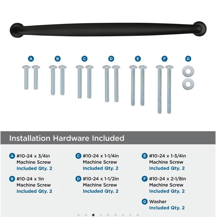 AMEROCK Kane Appliance Pulls in Black Bronze (+2 Sizes)