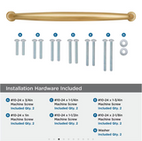AMEROCK Kane Appliance Pulls in Champagne Bronze (+2 Sizes)