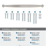 AMEROCK Kane Appliance Pulls in Satin Nickel (+2 Sizes)