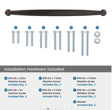AMEROCK Kane Appliance Pulls in Oil Rubbed Bronze (+2 Sizes)