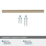 AMEROCK Bar Pulls Cabinet Handle in Golden Champagne (+13 Sizes)