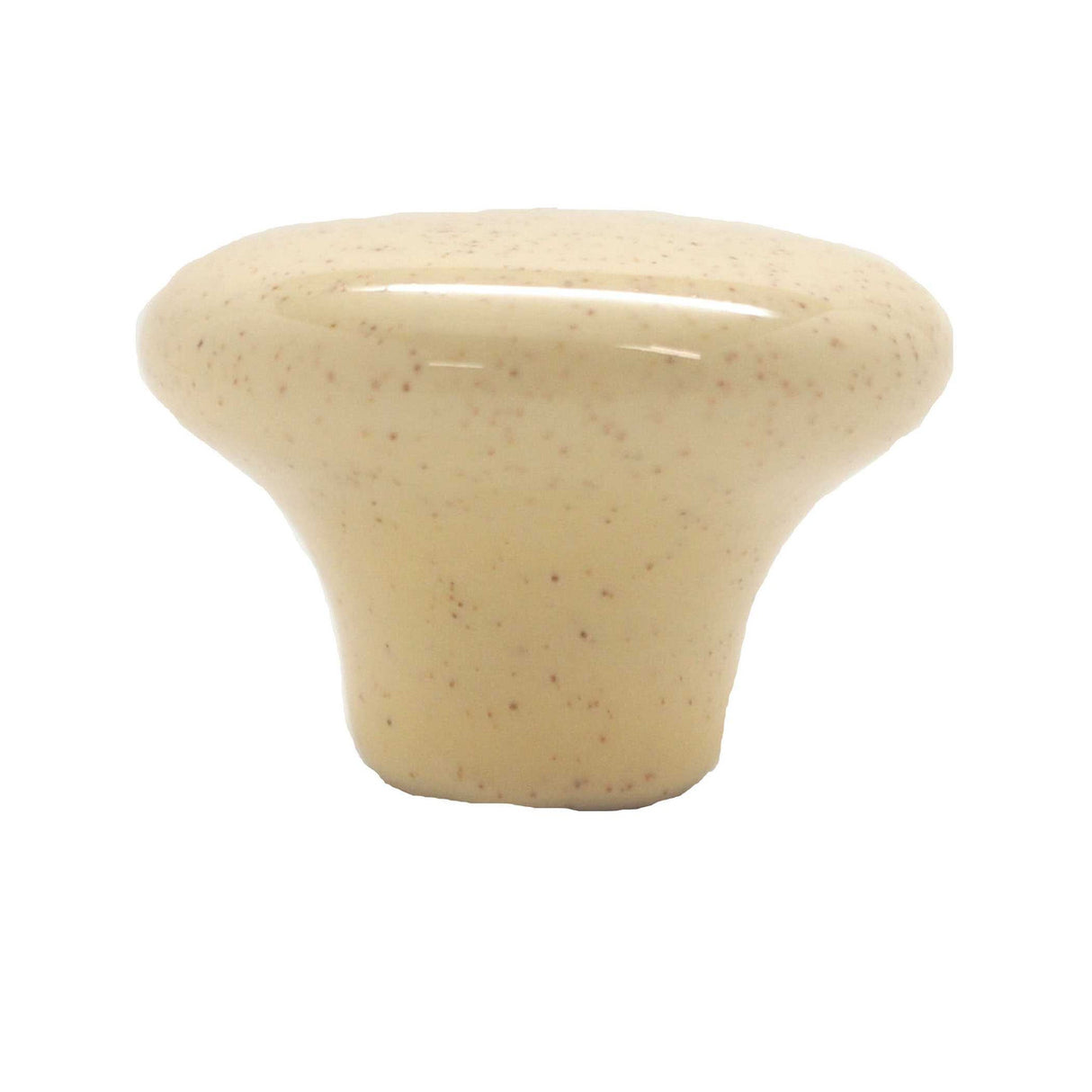 BELWITH 1-1/2" Ceramic Round Cabinet Knob - Oatmeal P29-OM