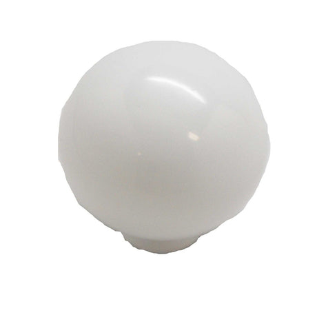 BELWITH 1-1/4" Dome Cabinet Knob - White P307-24