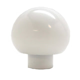 BELWITH 1-1/4" Dome Cabinet Knob - White P307-24