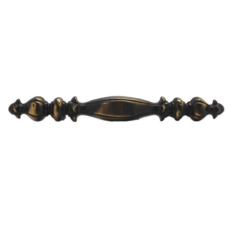 BELWITH 3" Center to Center Handle Cabinet Pull - Antique Brass
