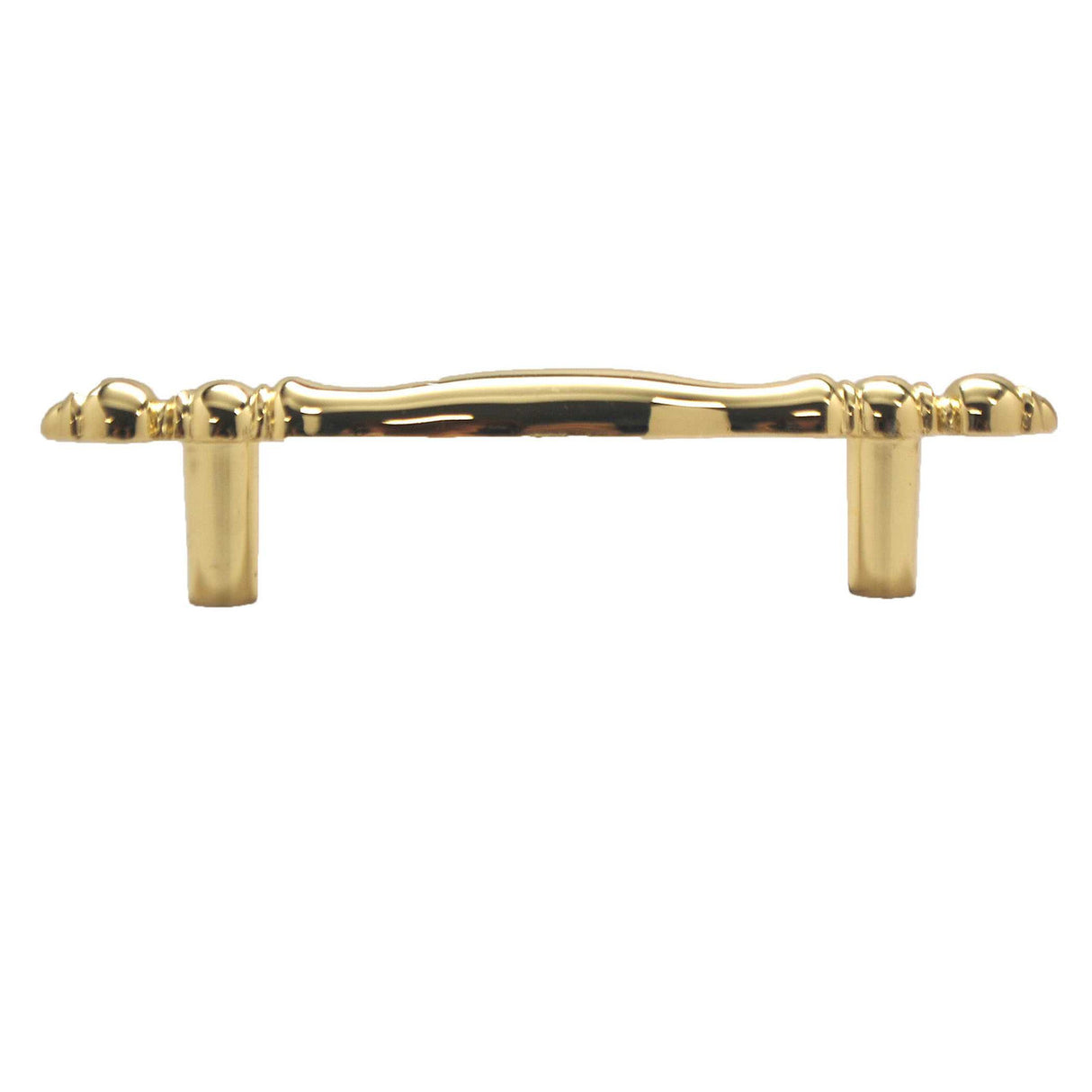 BELWITH Polished Accents 3" Center to Center Handle Cabinet Pull - Ultra Brass P337-UB