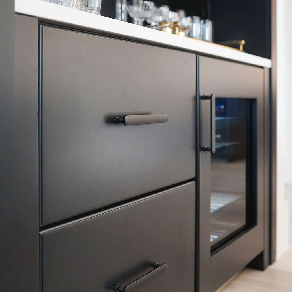 Belwith Keeler Anders in Matte Black on Black