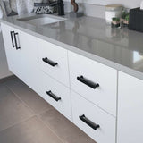 Belwith Keeler Anders in Matte Black on White