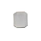 BELWITH KEELER Belleclaire 1" Length Rectangle Cabinet Knob in Satin Nickel B077493-SN Front View