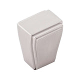 BELWITH KEELER Belleclaire 1" Length Rectangle Cabinet Knob in Satin Nickel B077493-SN