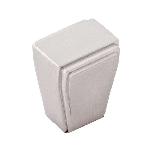 BELWITH KEELER Belleclaire 1" Length Rectangle Cabinet Knob in Satin Nickel B077493-SN