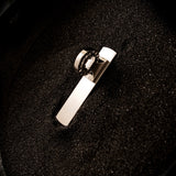 Belwith Keeler Bijou Astoria 3-1/2" Long Rectangle Knob Backplate in Satin Nickel B056380-SN Display