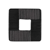 Belwith-Keeler Bijou Omni 1-3/4 Centers Square Handle in Matte Black B049825-MB Front View