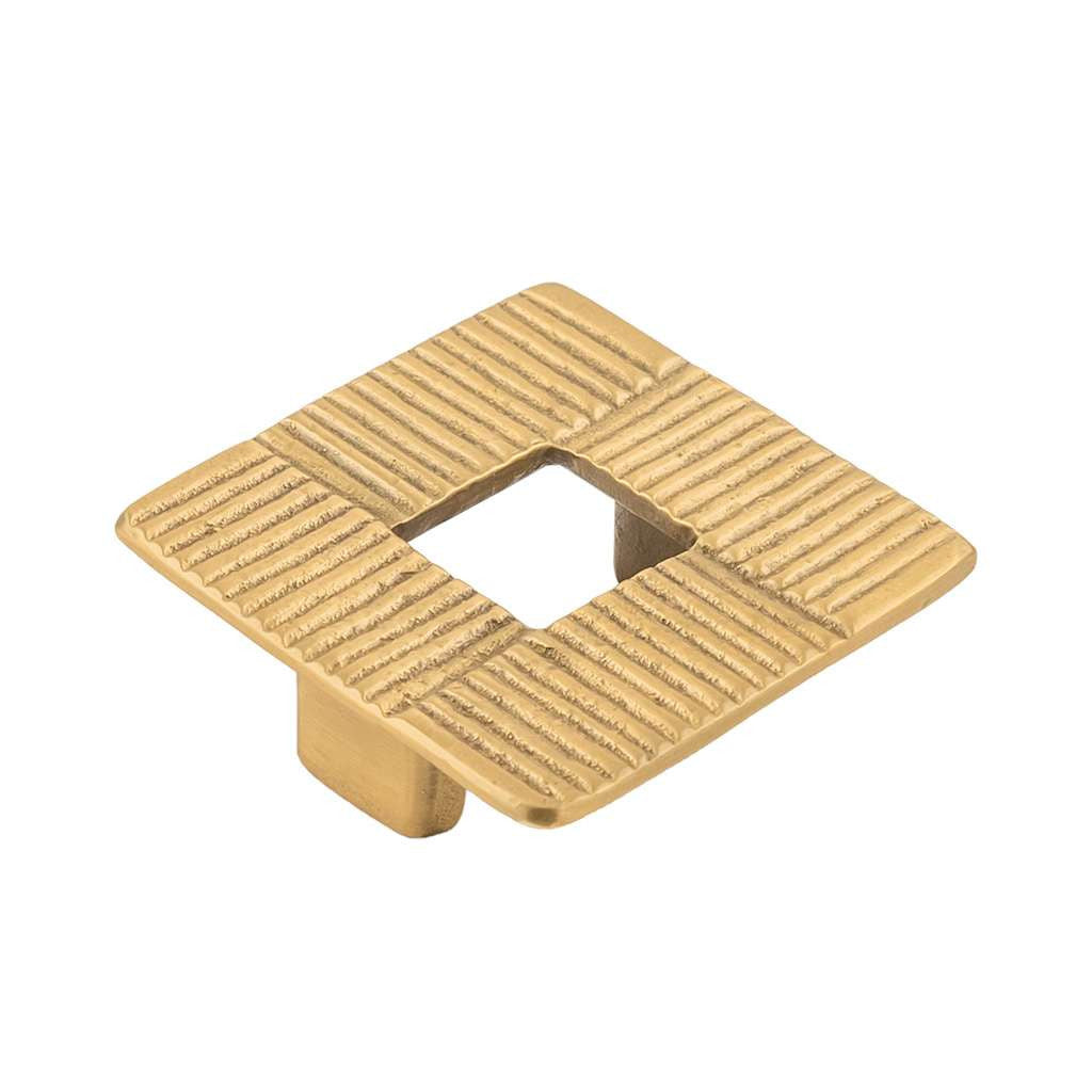 Belwith-Keeler Bijou Omni 1-3/4 Square Pull in Brushed Golden Brass B049825-BGB