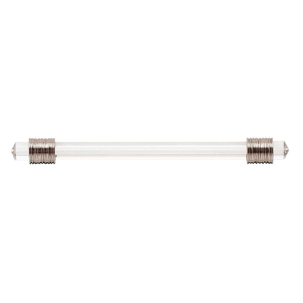 BELWITH KEELER Chrysalis Glass Handle Pull in Polished Nickel 160mm B076308GL-14
