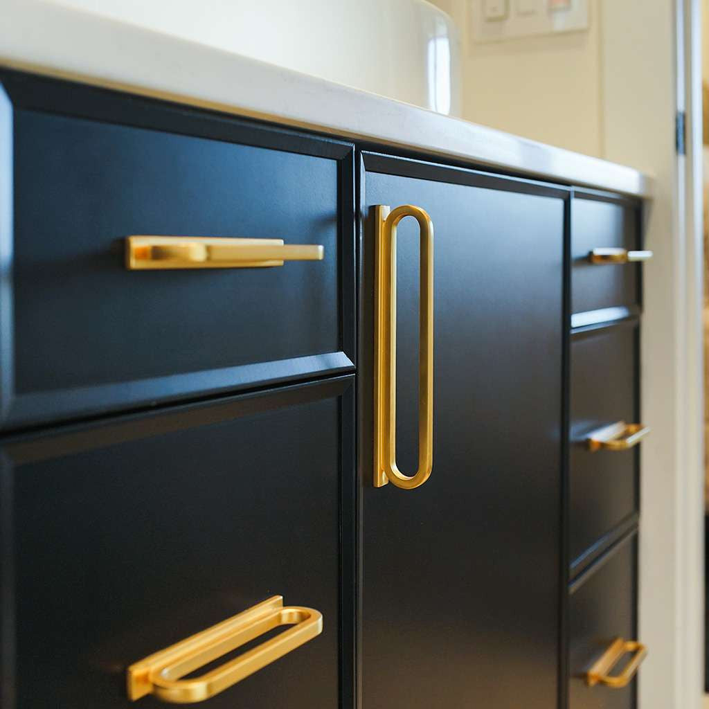 Belwith Keeler Corsa brushed golden brass mounted