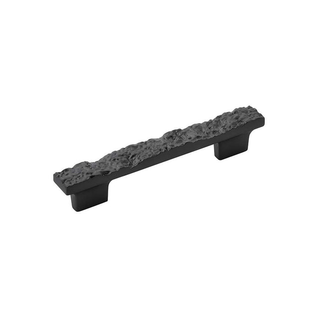 BELWITH-KEELER Sandrine 3-3/4" and 5-1/16" Centers Rectangle Handle Pull in Black Mist B077514-BM