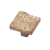 BELWITH-KEELER Sandrine Square Cabinet Knob in Champagne Bronze B077512-CBZ