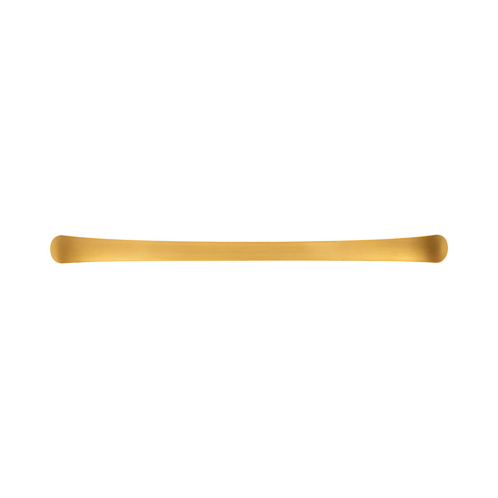 BELWITH-KEELER Vale Appliance Pulls in Brushed Golden Brass 18" B079379-BGB Front View