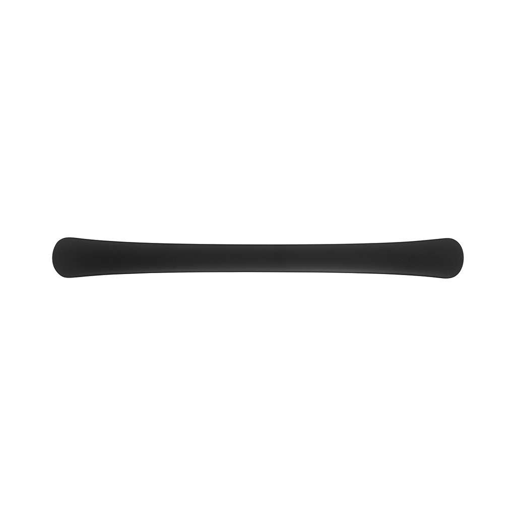 BELWITH-KEELER Vale Appliance Pulls in Matte Black 12" B079378-MB Front View