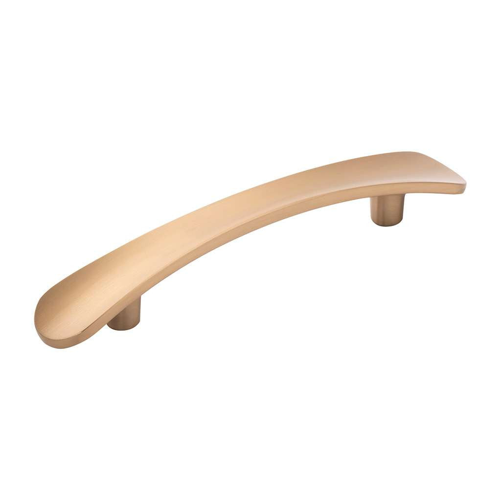 BELWITH-KEELER Vale Curved Handle Pull in Champagne Bronze 96mm B076860-CBZ