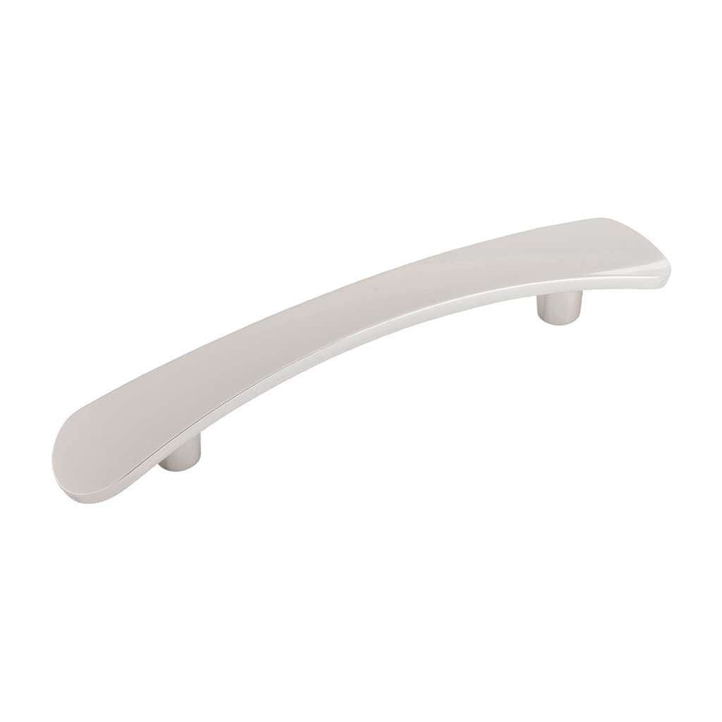 BELWITH-KEELER Vale Curved Handle Pull in Polished Nickel 96mm B076860-14