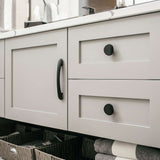 BELWITH-KEELER Vale in Matte Black Kitchen Vanity