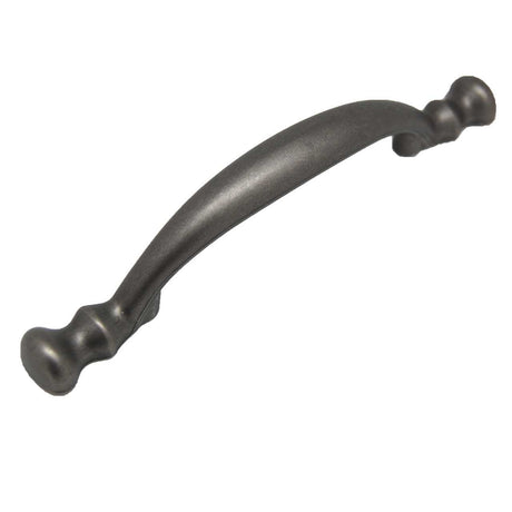 Main View of an Antique Pewter 3" Hole Centers Handle Cabinet Pull from Century Hardware's Builder's Choice Collection 03432-AP